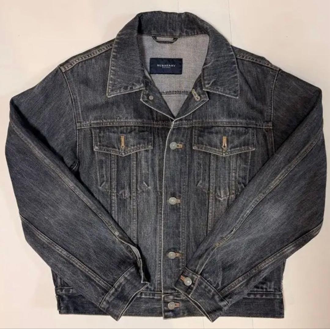 BURBERRY ブラックデニムジャケット