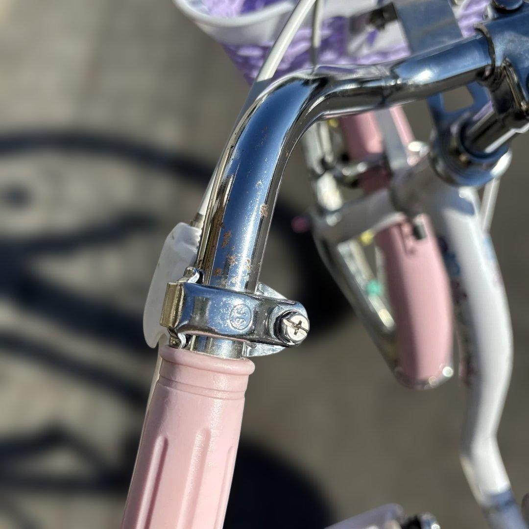 子供用自転車 paprika ピンク/ホワイト 18インチ