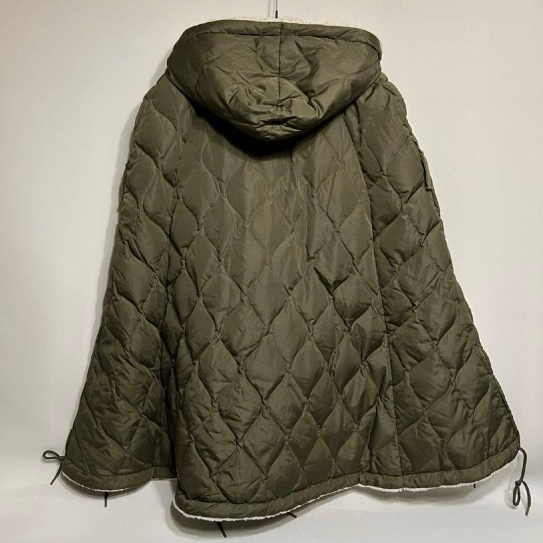 ✨新品未使用✨TAION タイオン ケープダウン ポンチョ キルティング