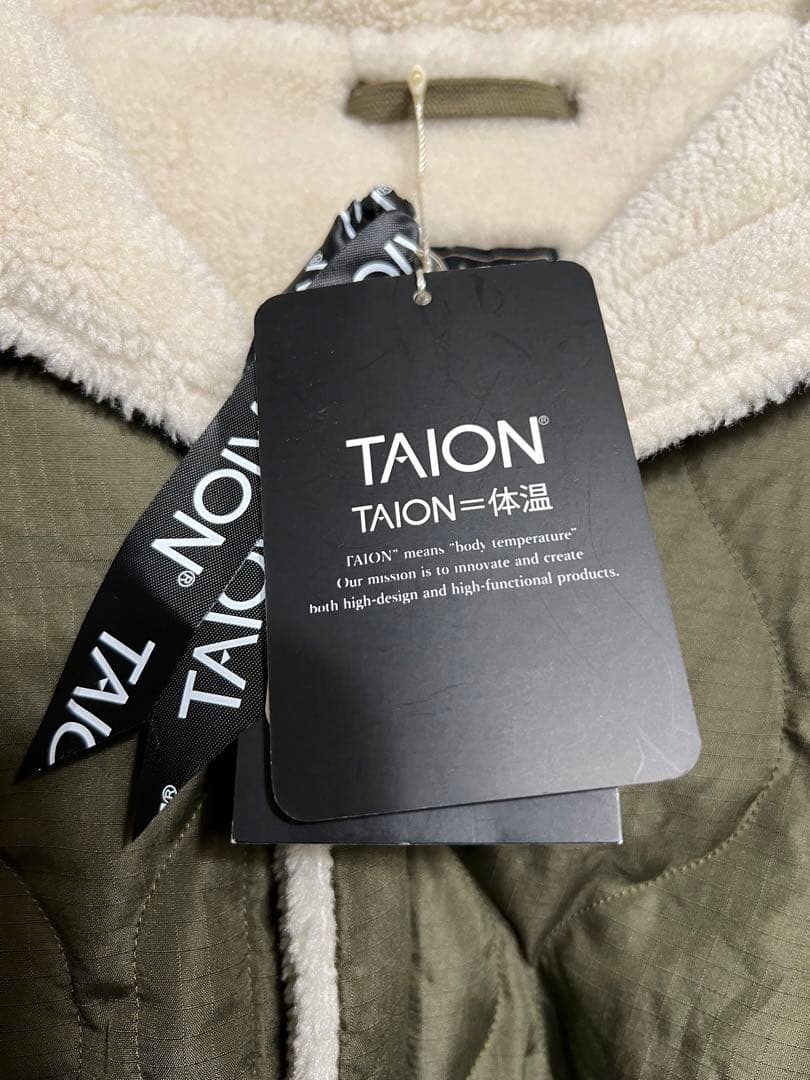 ✨新品未使用✨TAION タイオン ケープダウン ポンチョ キルティング