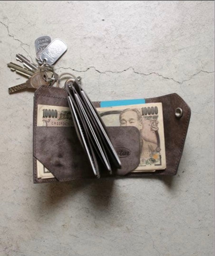 rotar 三つ折り財布　Swivel hook compact wallet