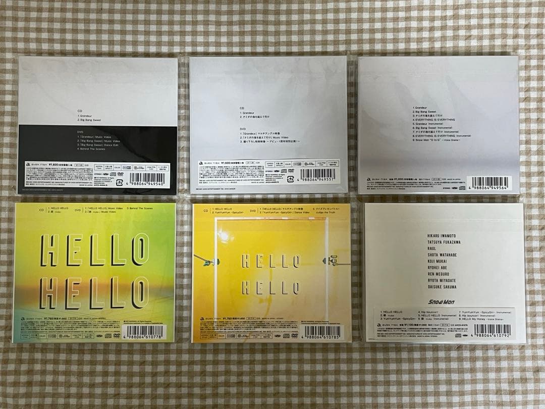  Man シングル 36枚 3形態 1th〜12th まとめ売り