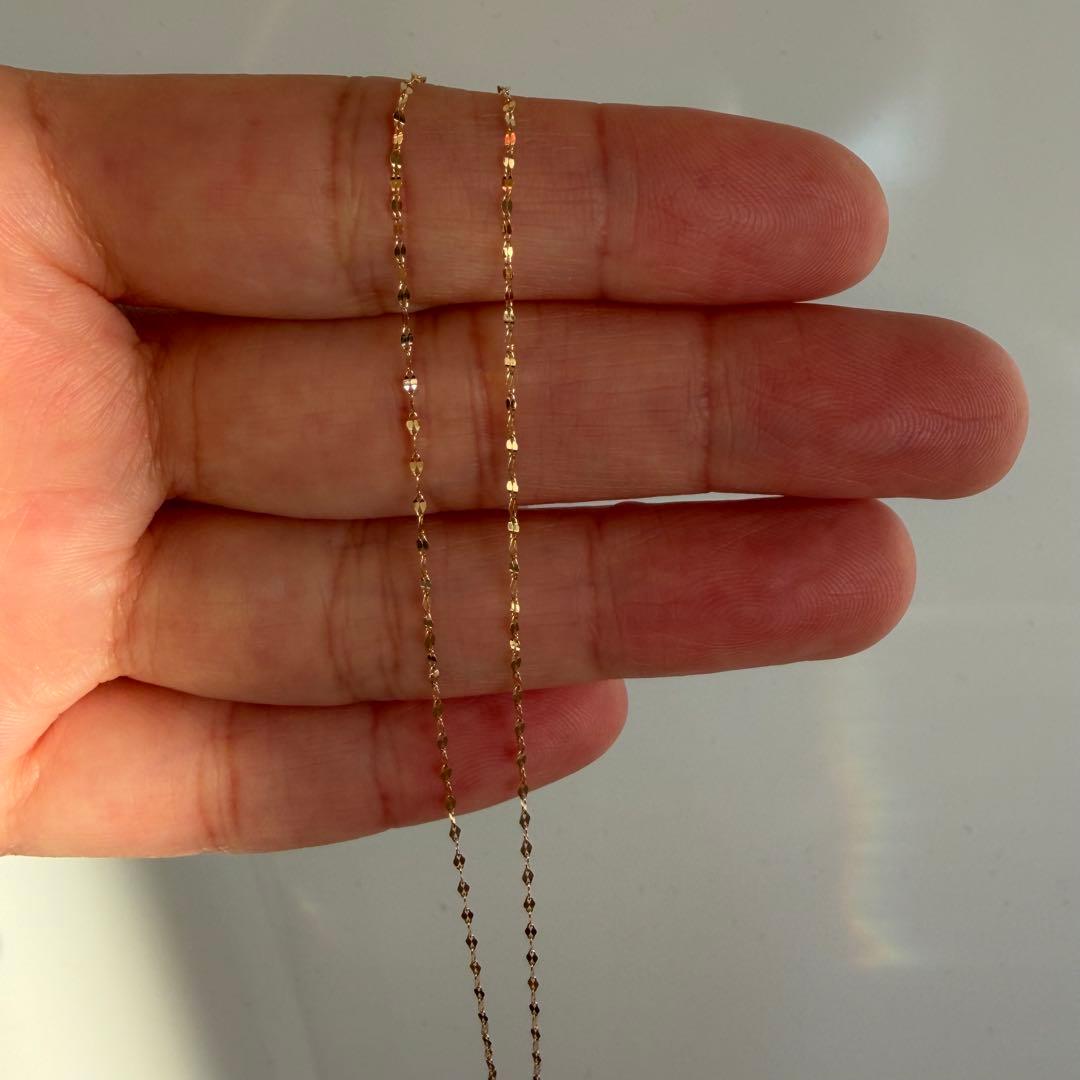 大特価❣️早いもの勝ち❣️新品✨日本製✨きらきら18金 K18 ネックレス 40cm