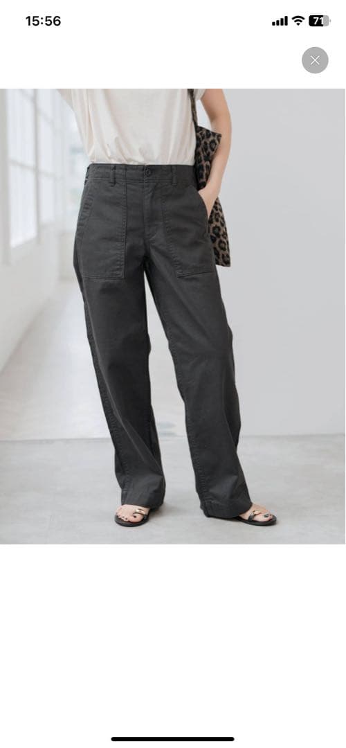 新品未使用　Spick and Span ルーズベイカーパンツ