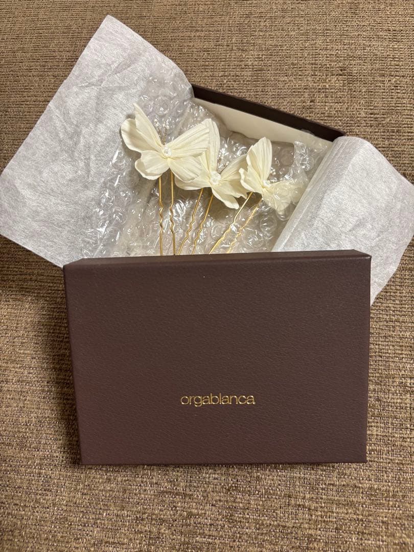 orgablanca KAPULI pin 花形ヘアピン