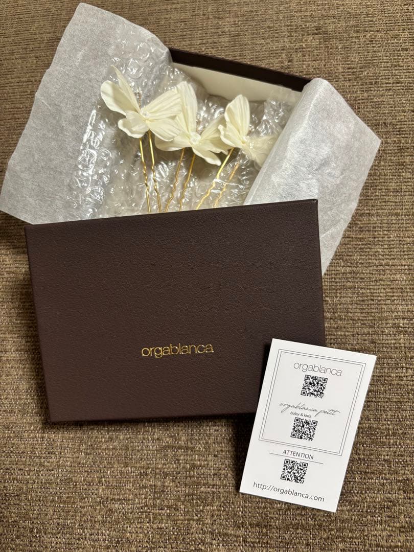 orgablanca KAPULI pin 花形ヘアピン