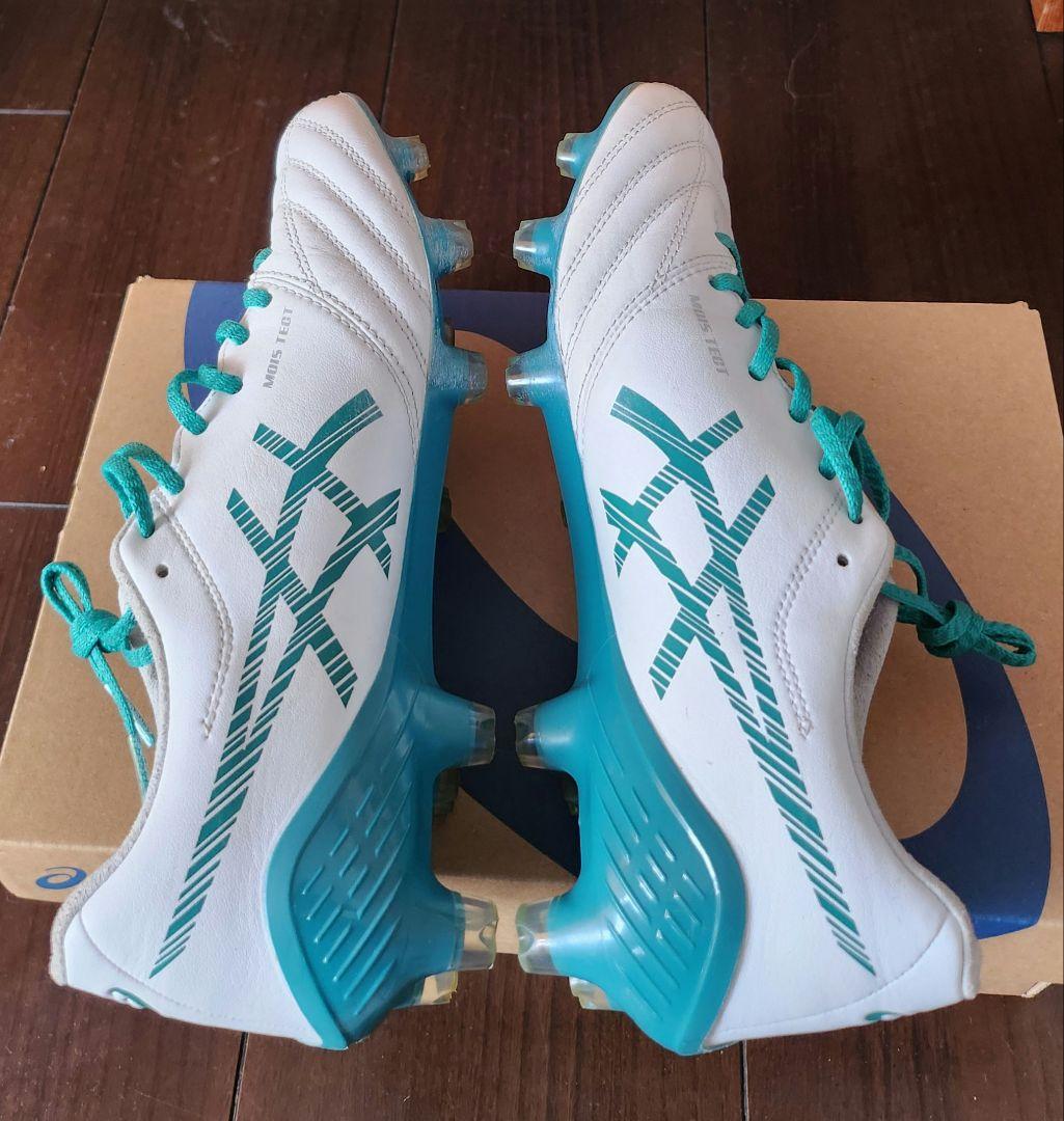 アシックスDSライトX-Fly5サッカースパイク24.5cmグリーン