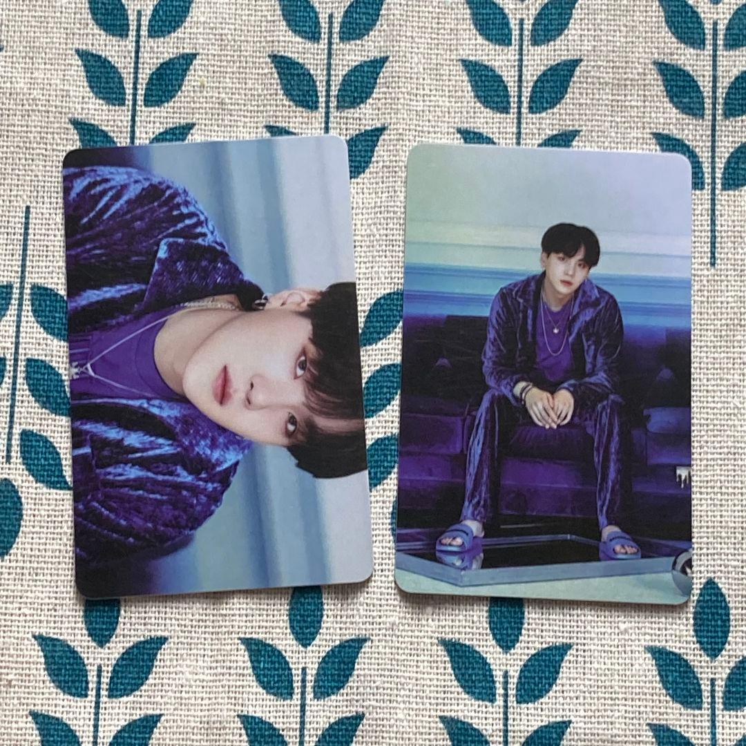 BTS ユンギ ラキドロ BE 未公開 トレカ2枚