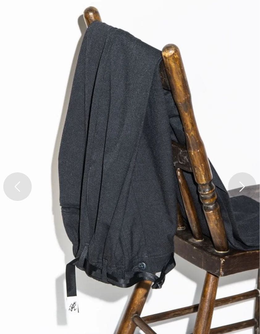 パンツ 2WAY STRETCH WOOLY WIDE STRAIGHT