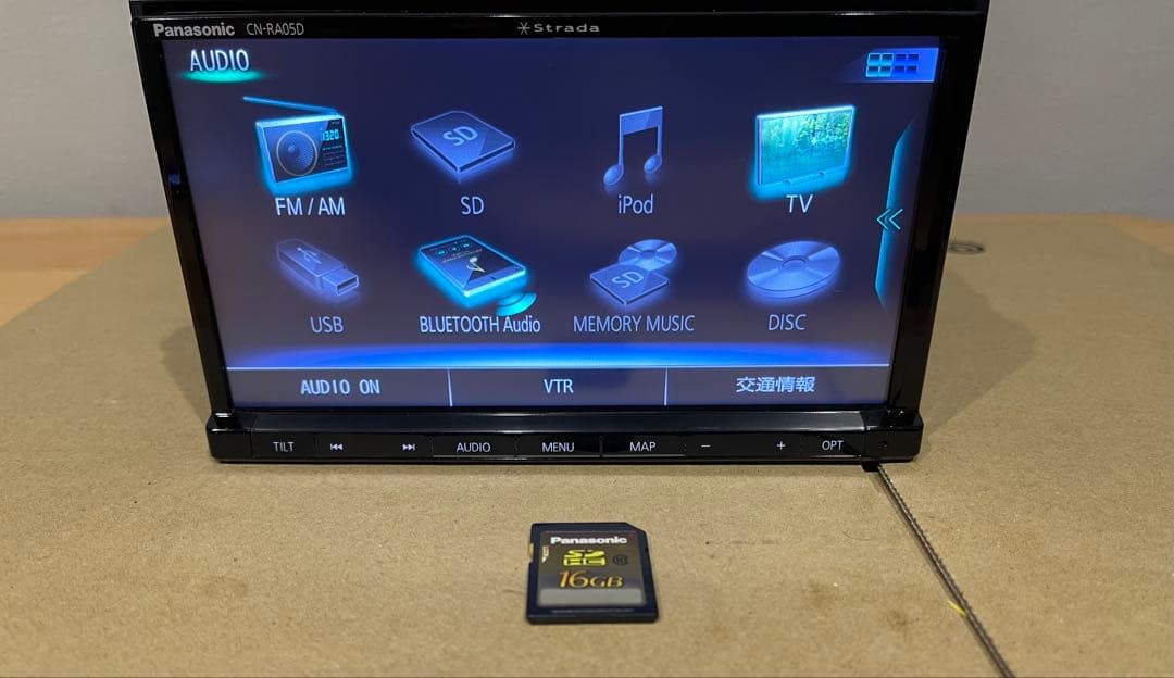 Panasonic CN-RA05D 2018バックカメラCY-RC90KD{C