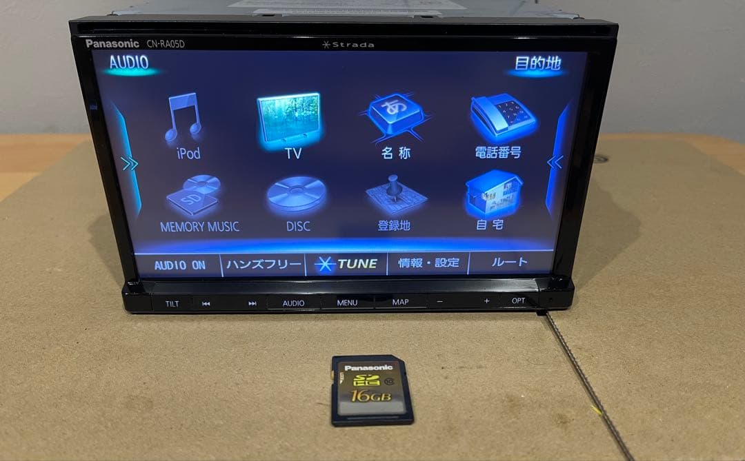 Panasonic CN-RA05D 2018バックカメラCY-RC90KD{C