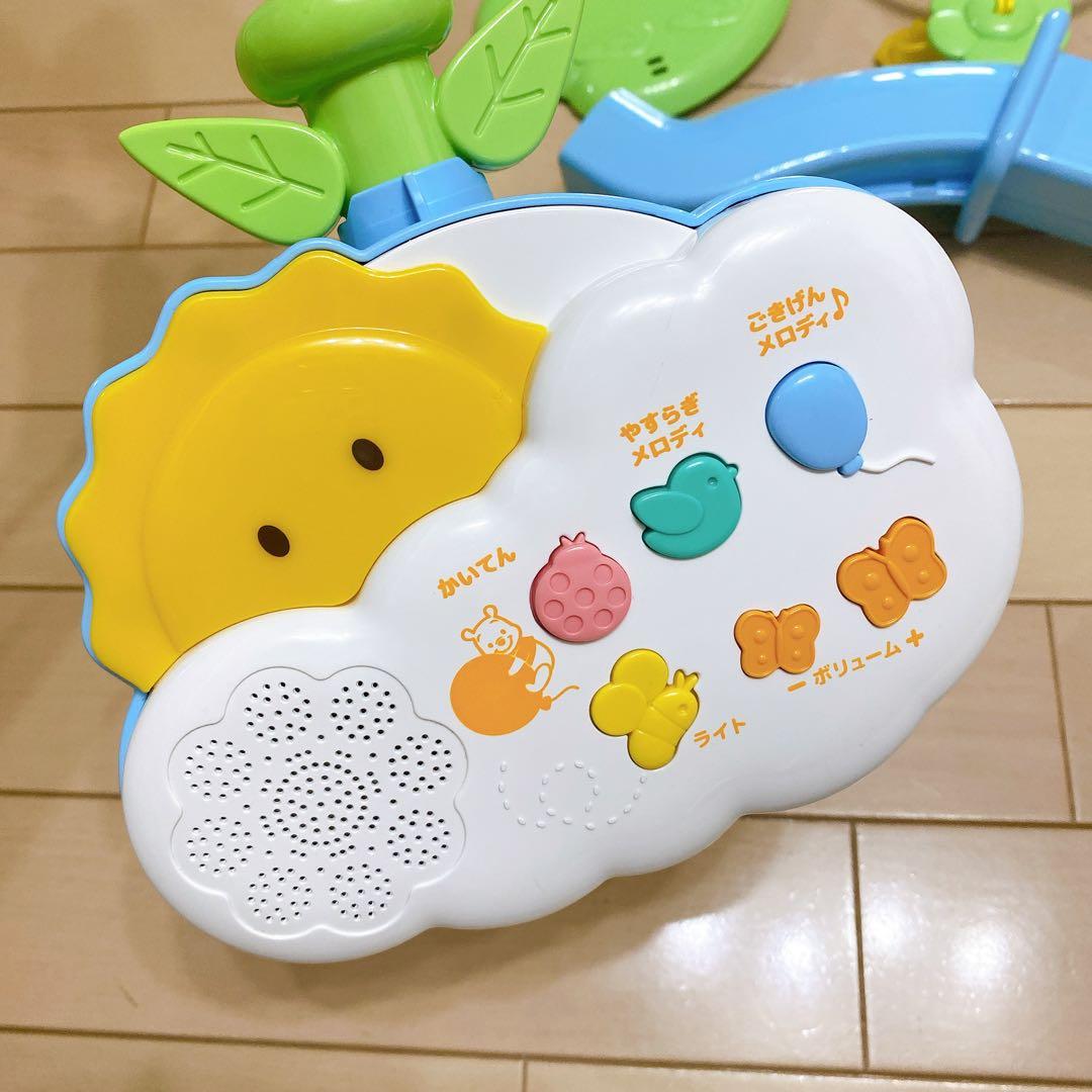 【極美品】えらべる回転6way ジムにへんしんメリーくまのプーさん