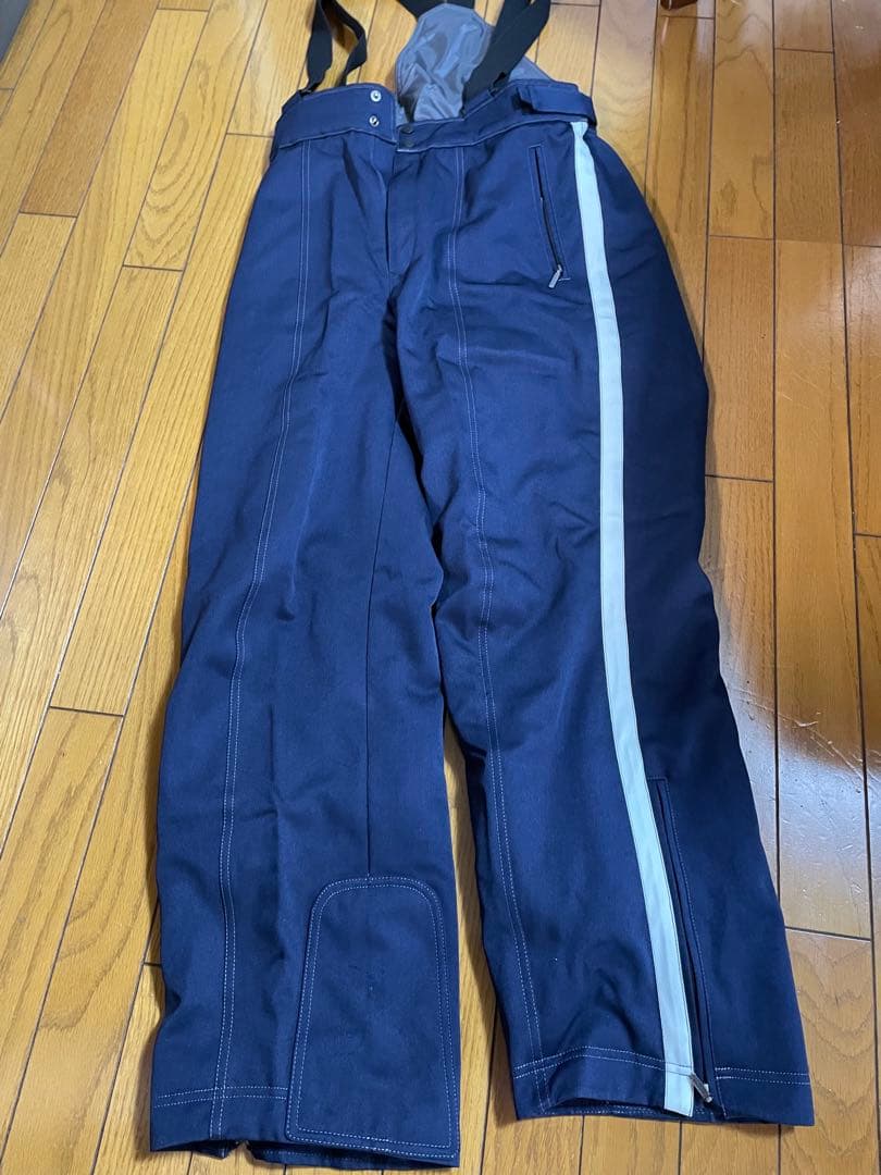 DESCENTE スキーウェア ホワイト/ネイビー