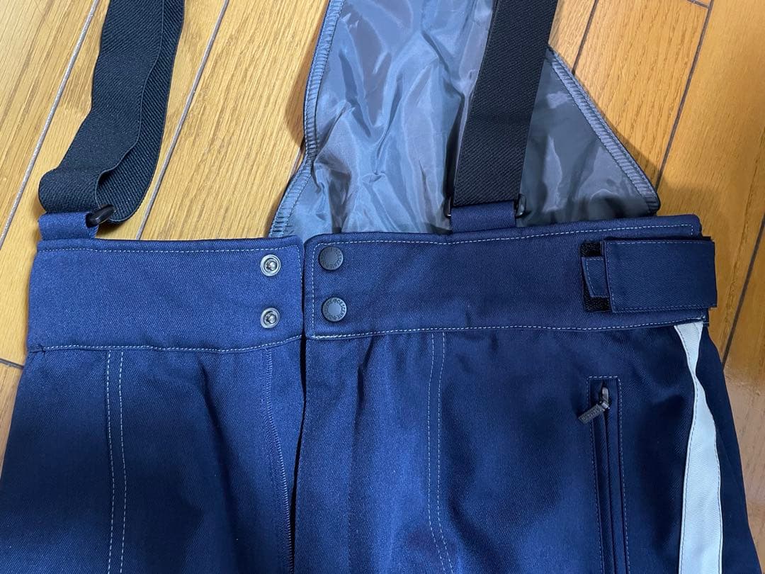 DESCENTE スキーウェア ホワイト/ネイビー