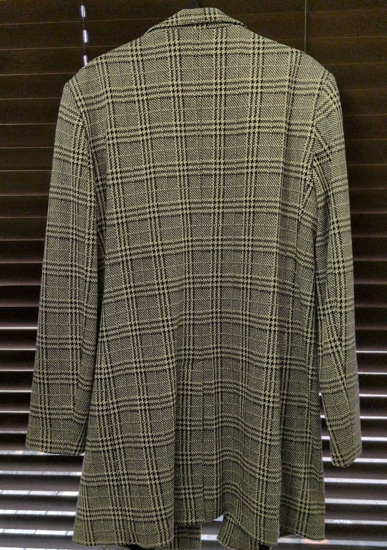 新品タグ付き！ ZARA MAN チェック柄 チェスターコート