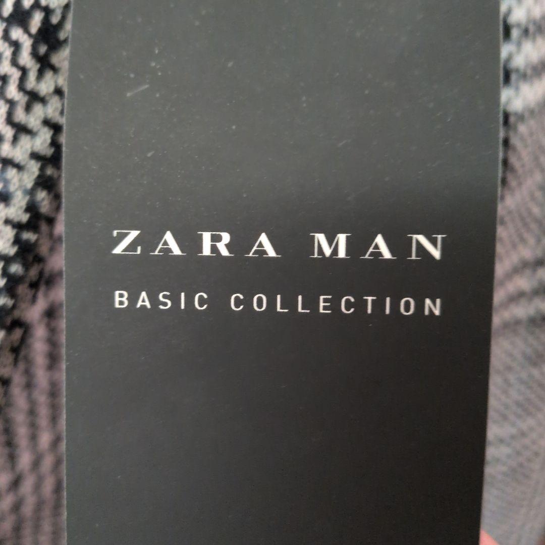 新品タグ付き！ ZARA MAN チェック柄 チェスターコート