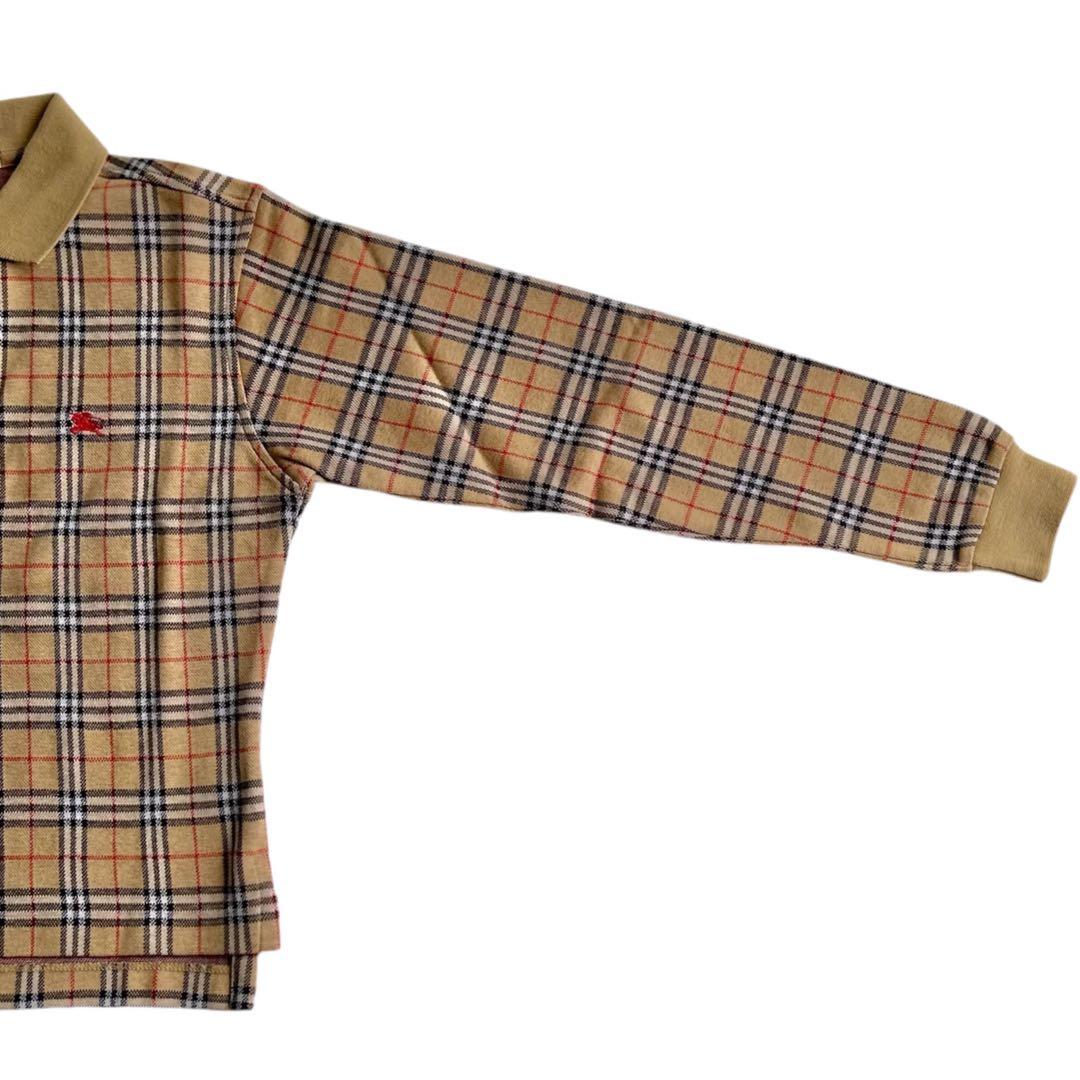 【新品未使用】 Burberrys バーバリー ノバチェック ポロ 希少デザイン