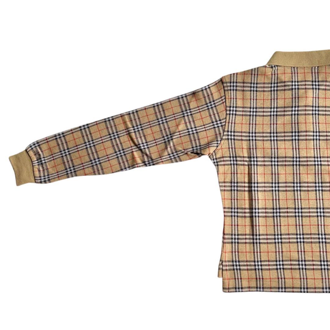 【新品未使用】 Burberrys バーバリー ノバチェック ポロ 希少デザイン