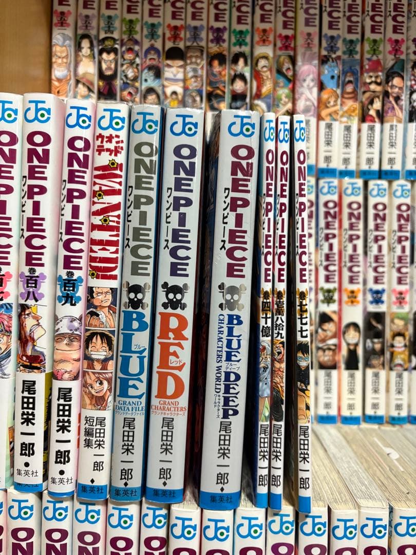 116冊　ONE PIECEワンピース全巻セット　1〜109巻　オマケ七冊