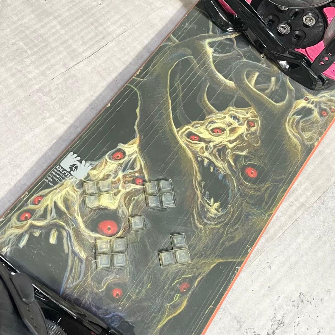 スノーボードセット バートン ドラゴン BURTON メンズ 2点 156cm