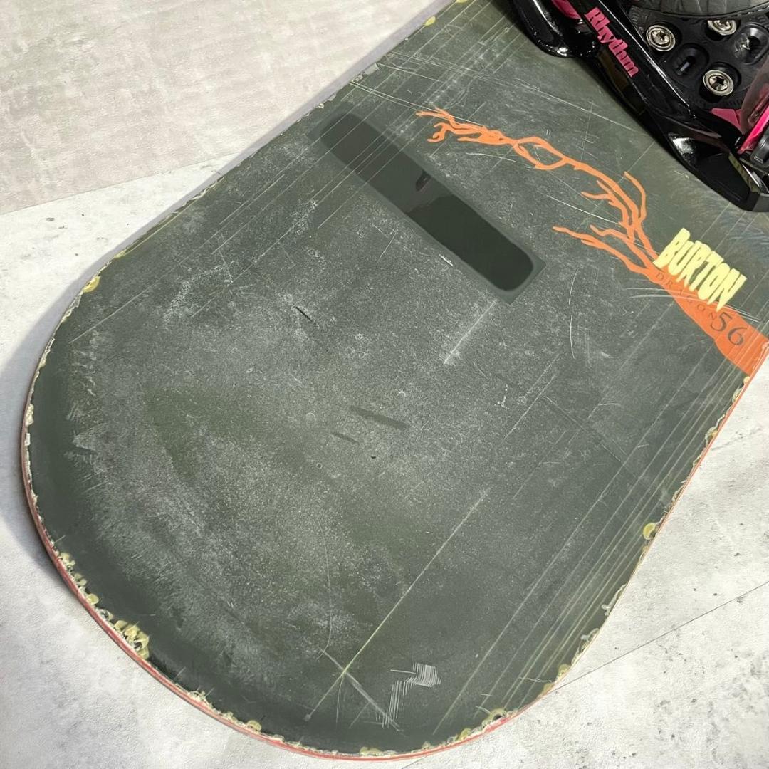 スノーボードセット バートン ドラゴン BURTON メンズ 2点 156cm