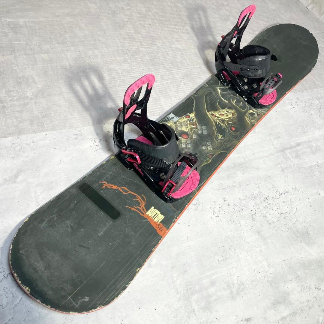 スノーボードセット バートン ドラゴン BURTON メンズ 2点 156cm