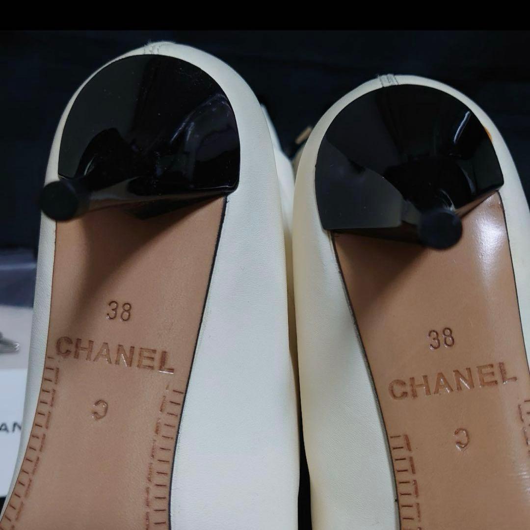 CHANEL シャネルリボンショートブーツ　38 美品