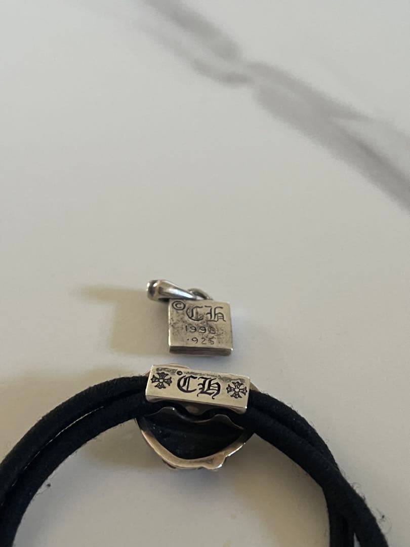 クロムハーツ　ハート　ヘアゴム