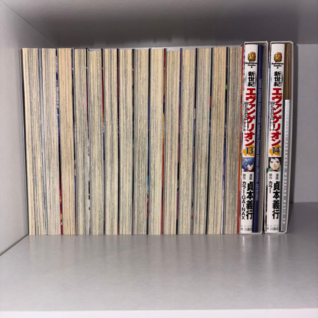 新世紀エヴァンゲリオン　全巻+プレミアム限定版　13、14巻　公式ガイドブック