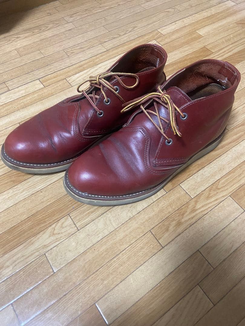i*7様 RED WING チャッカブーツ 8.5 (US) ブラウン