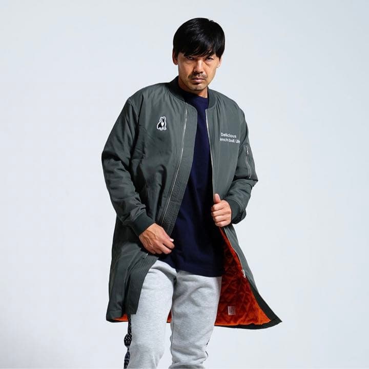 m*a様 【春物】クラウディオパンディアーニフライトジャケットロングコート