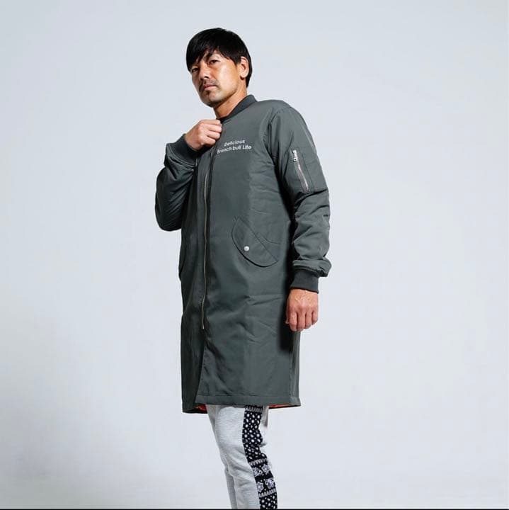 m*a様 【春物】クラウディオパンディアーニフライトジャケットロングコート