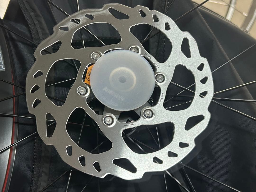 VELOMANN 完組ホイール ブラック ディスクブレーキ対応　12速