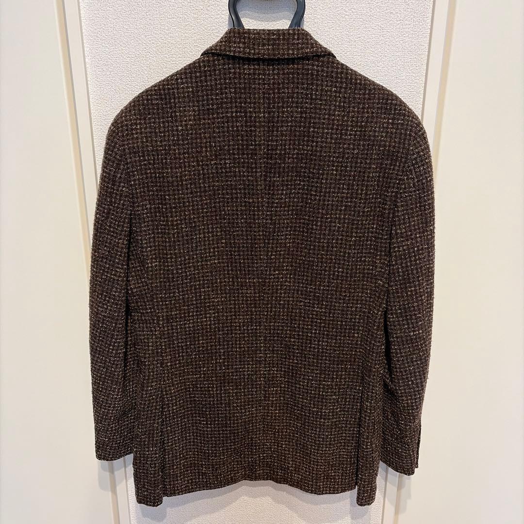 J*様 【BEAMS F】オリジナル ブラウン ツイード テーラードジャケット