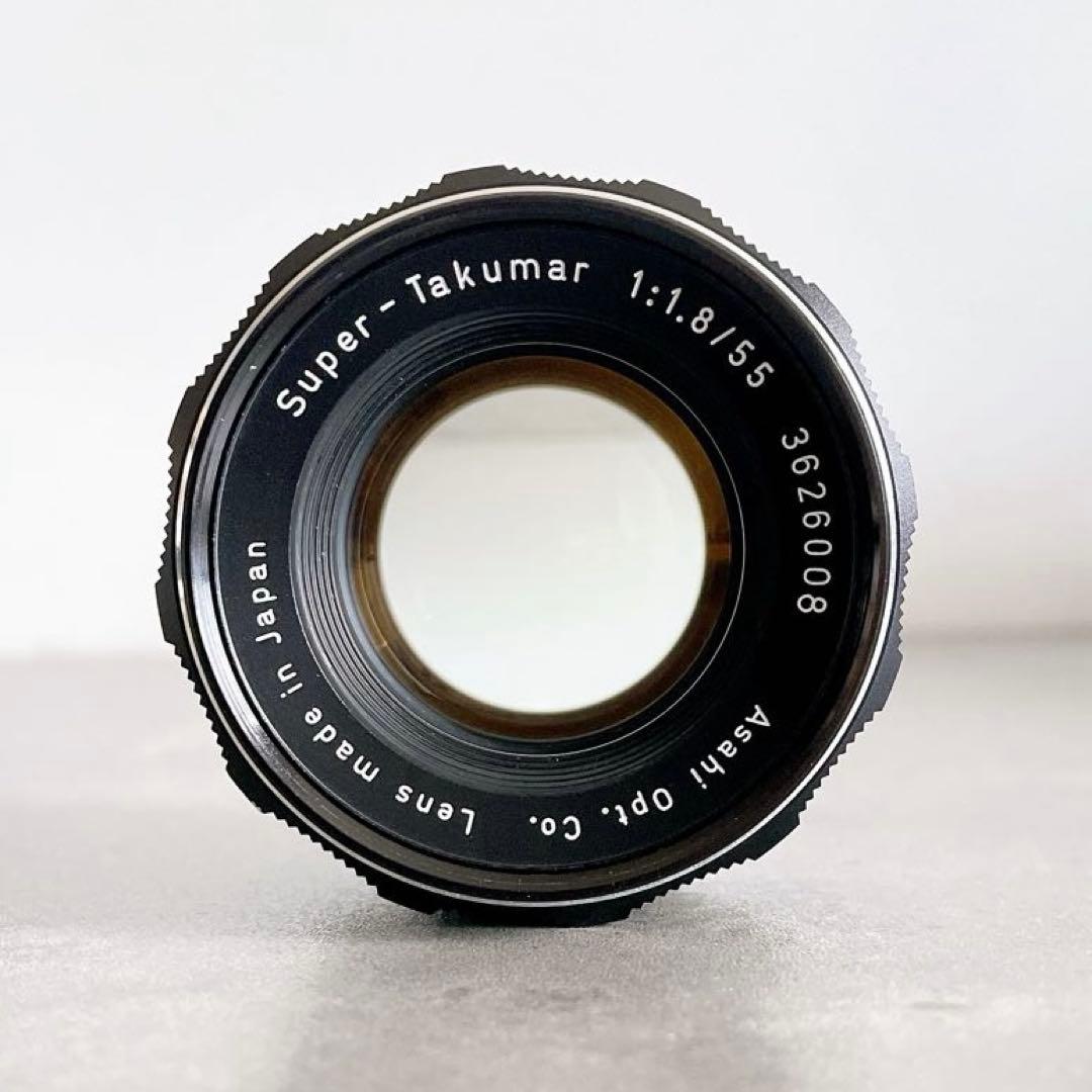 【外観極美品】PENTAX Super Takumar 55mm f1.8