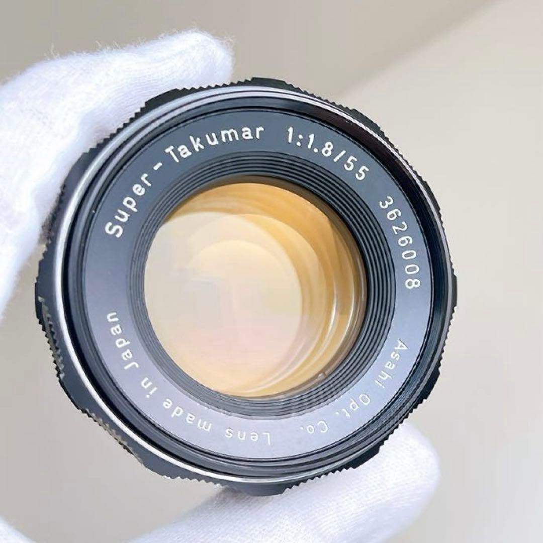 【外観極美品】PENTAX Super Takumar 55mm f1.8