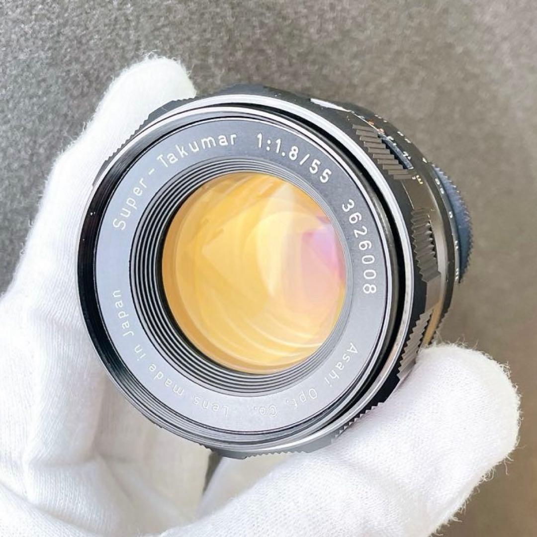 【外観極美品】PENTAX Super Takumar 55mm f1.8