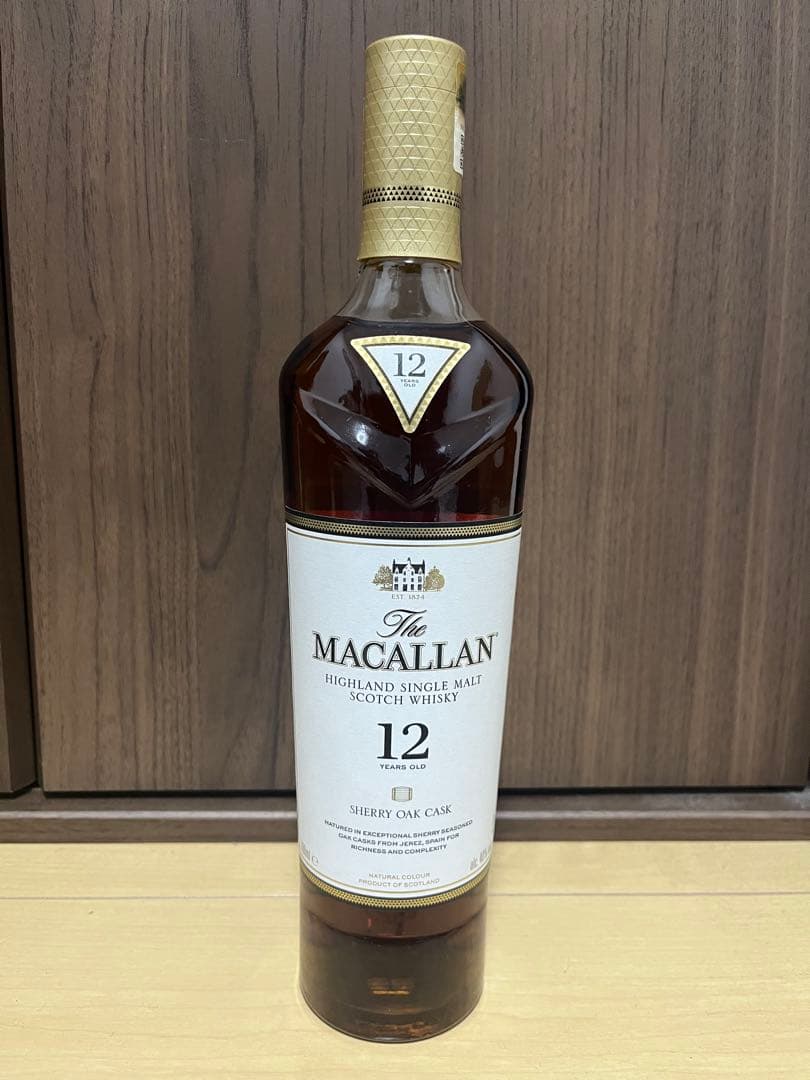 The Macallan 12 Years Old シェリーオーク樽