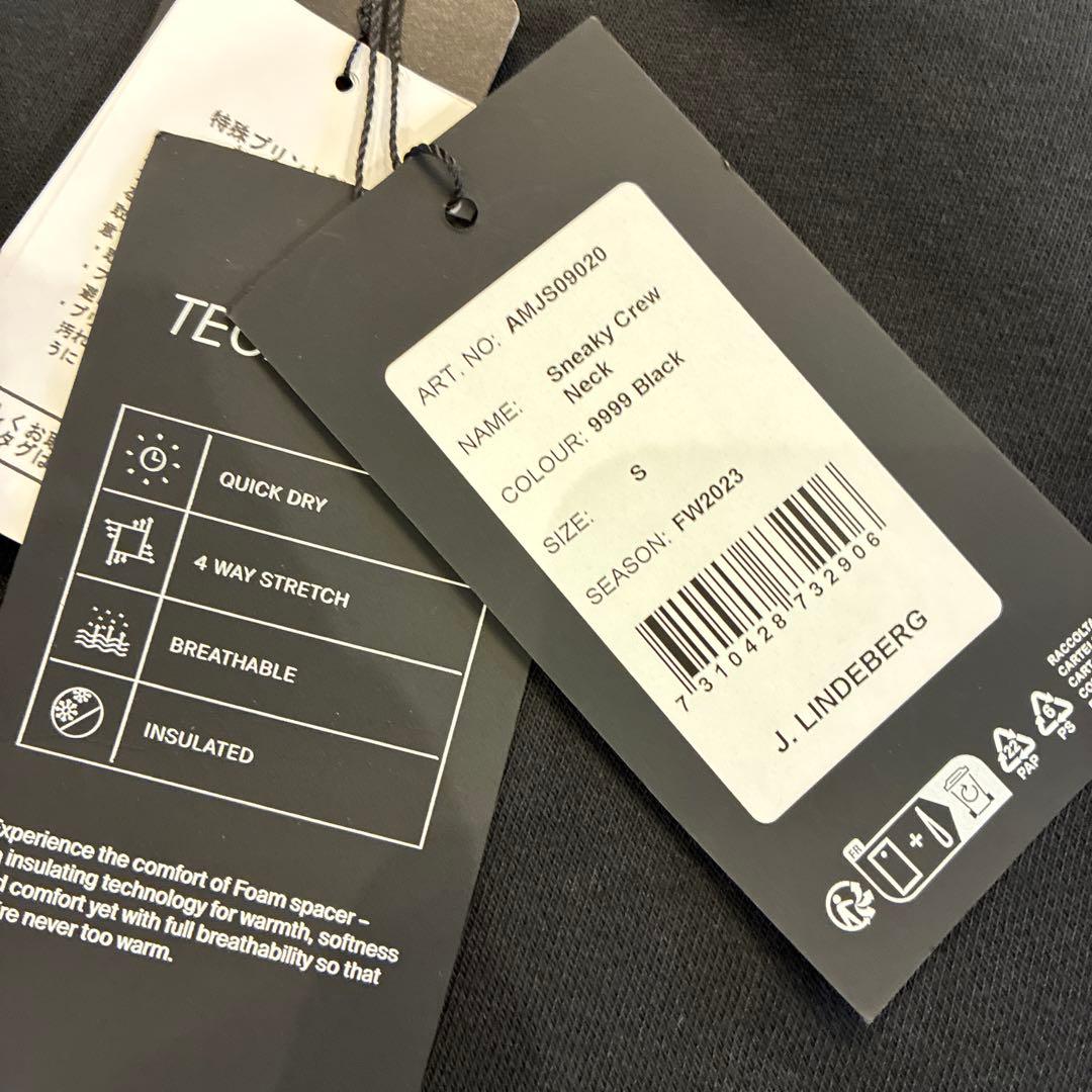 未使用 jリンドバーグ スウェット Crew Neck トレーナー S