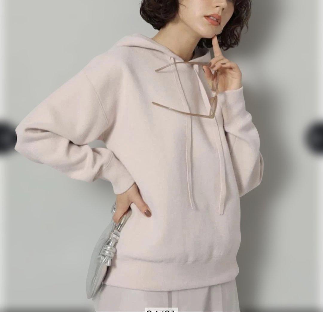 Arpegestory パーカープルオーバー　ピンク