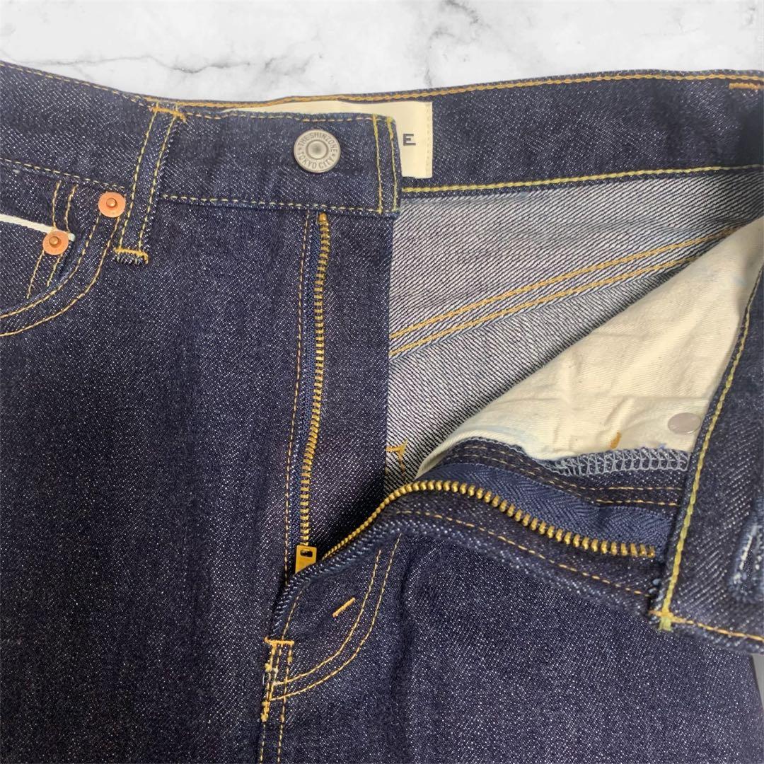 SHINZONE シンゾーン デニム ミニスカート ハイウエスト 台形　濃紺