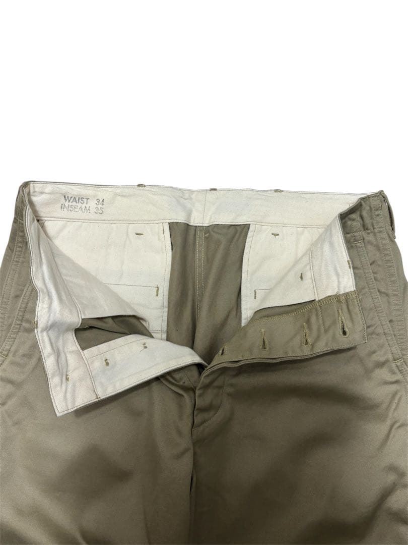 【タグ付き新品】バズリクソンズ 1942モデル チノパン W34
