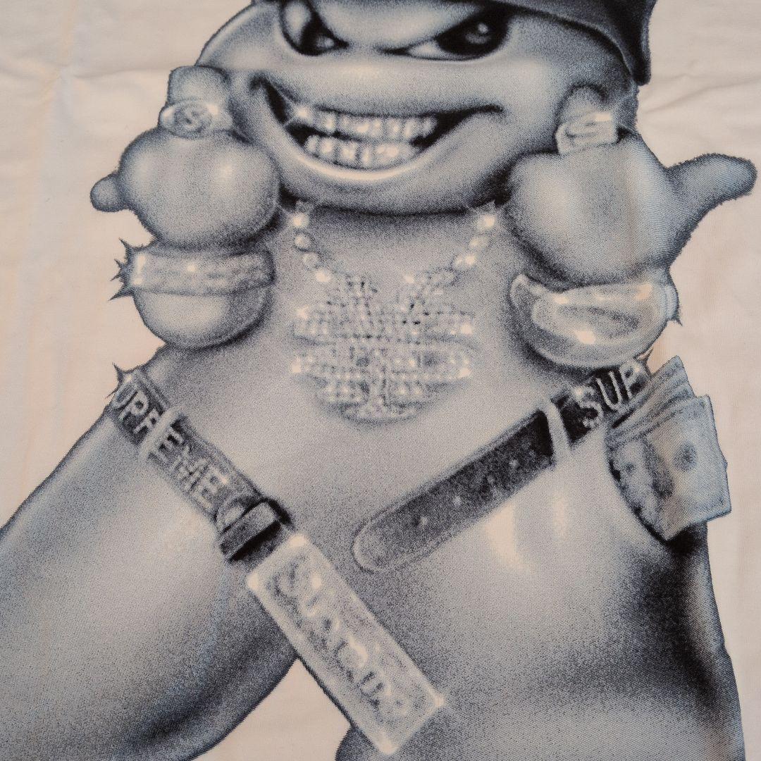 Supreme man Tee ホワイト Lサイズ