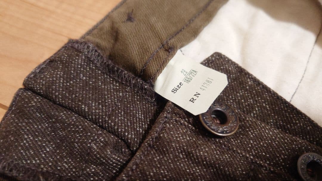 RRL ジャスペトラウザーズ オリーブ