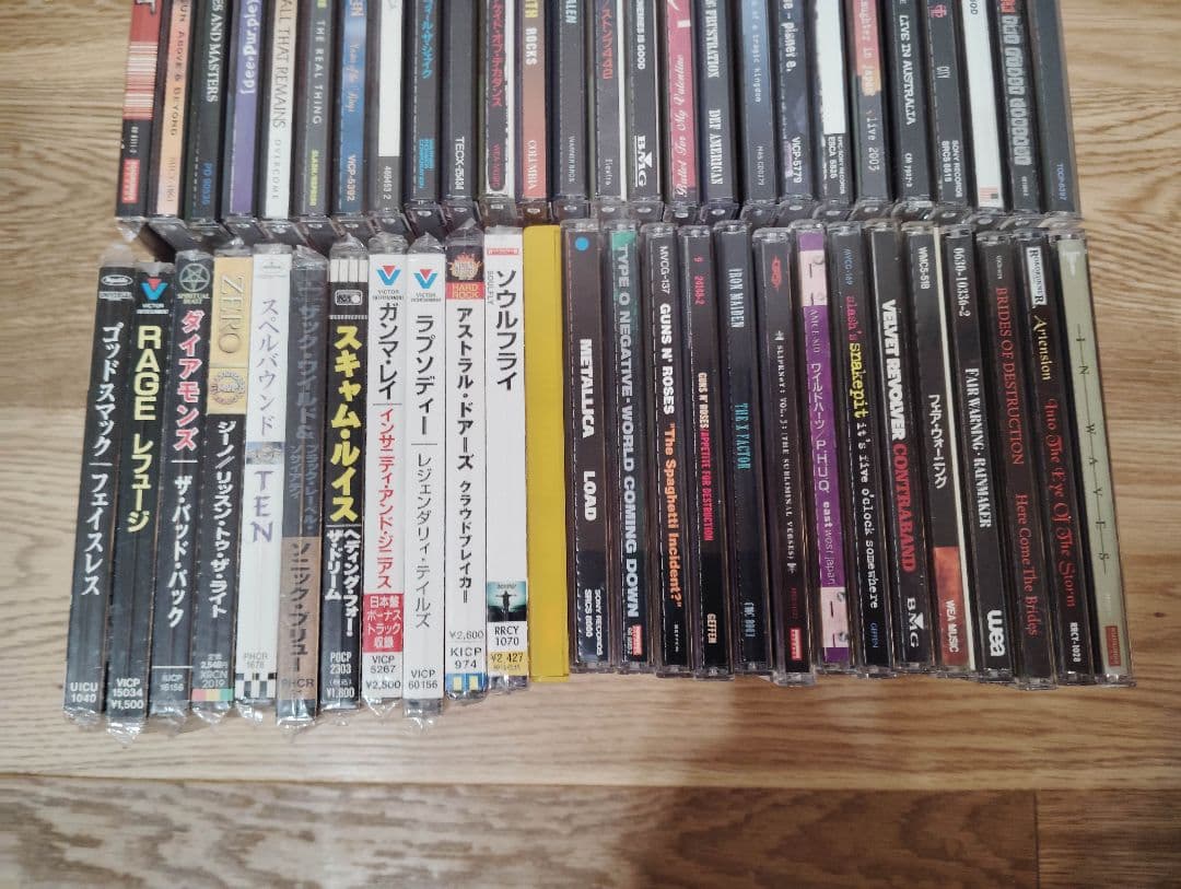 中古　52枚　heavyl　ヘヴィーメタル　ハードロック　 まとめ売り