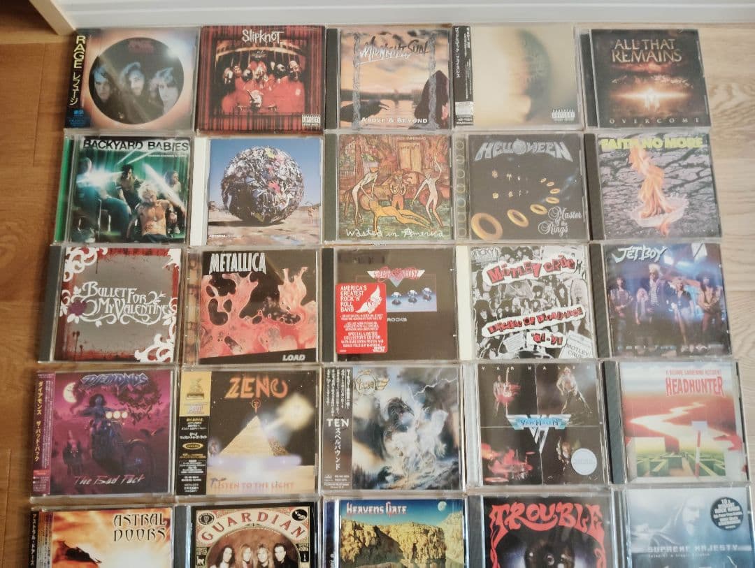 中古　52枚　heavyl　ヘヴィーメタル　ハードロック　 まとめ売り