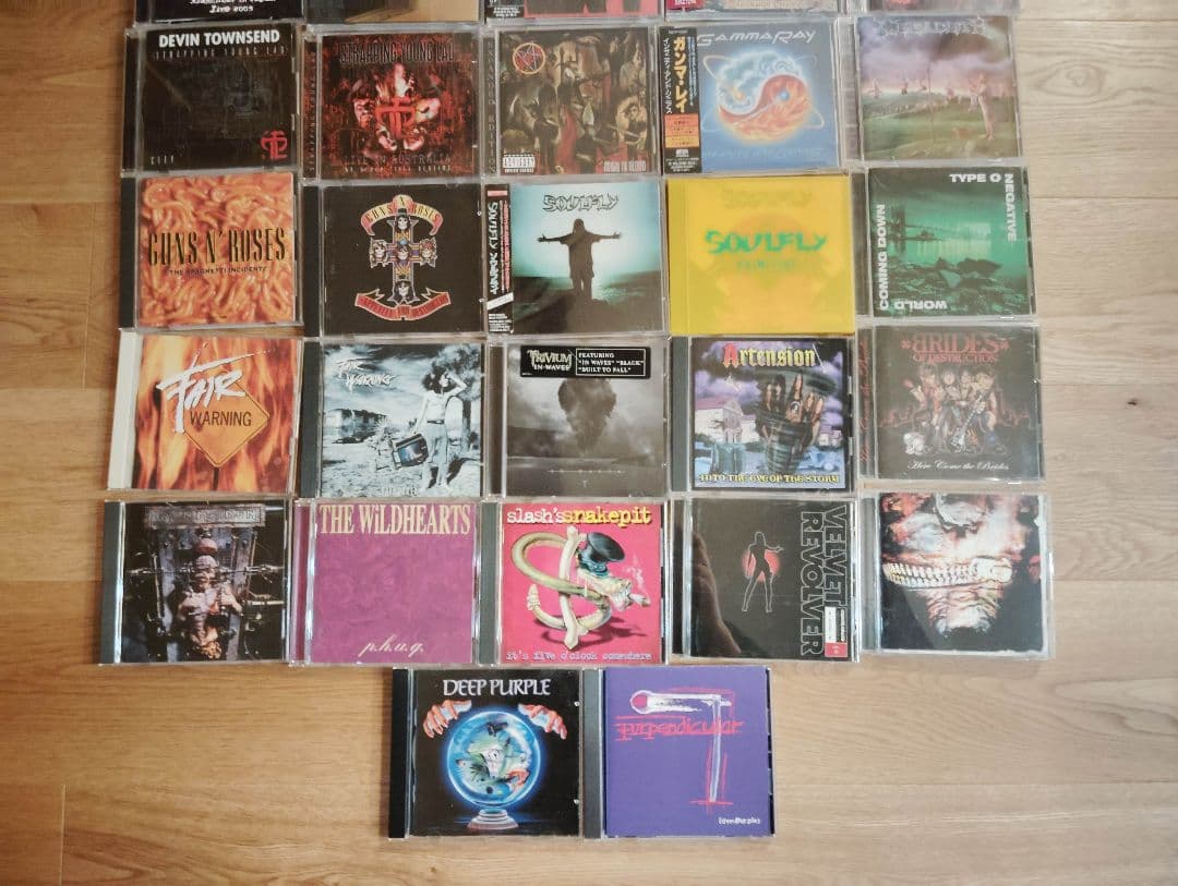 中古　52枚　heavyl　ヘヴィーメタル　ハードロック　 まとめ売り