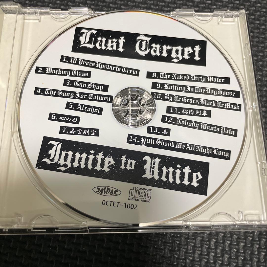 last target CD4枚セット punk oi ANGERFLARES