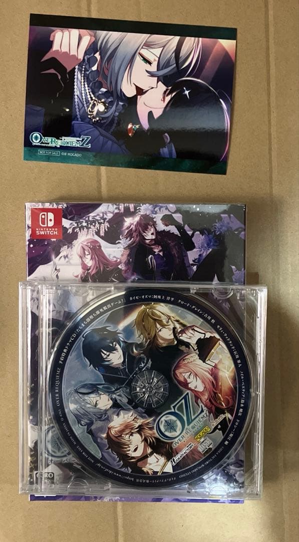 OVER REQUIEMZ 特装版 予約特典CD　アニメイト渋谷限定ブロマイド