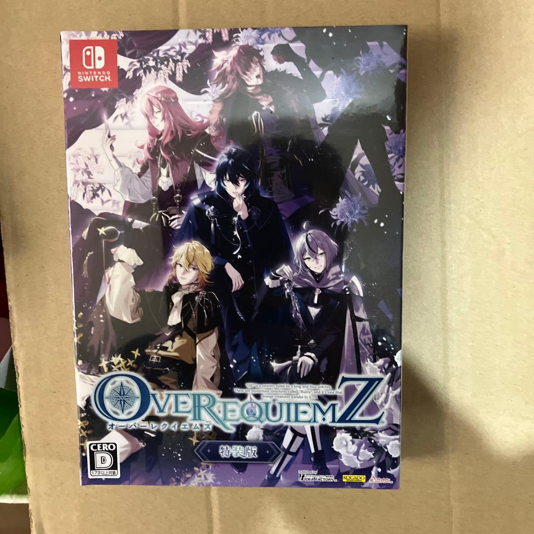 OVER REQUIEMZ 特装版 予約特典CD　アニメイト渋谷限定ブロマイド